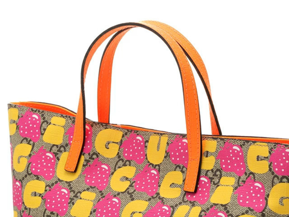 Gucci GG Bag Cream Tote Beige Ebony Cream Tan